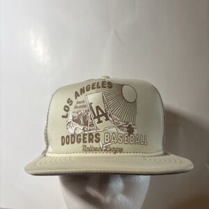 New Era 9FIFTY Los Angeles Dodgers‎ Light khaki MLB Snapback Hat NEW
